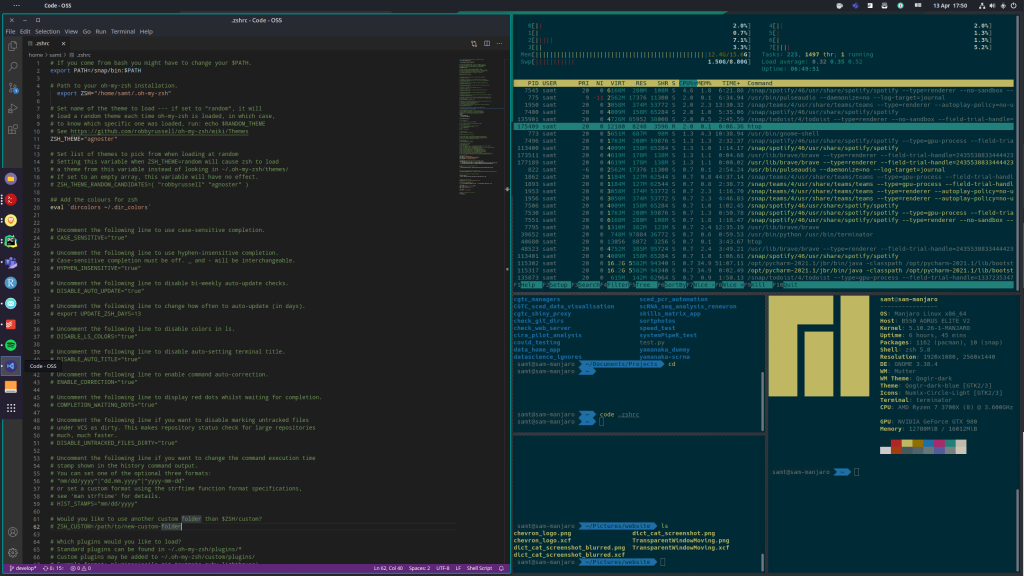 Manjaro 21.0.1